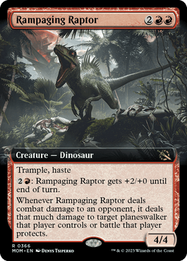 Raptor Rampante / Rampaging Raptor