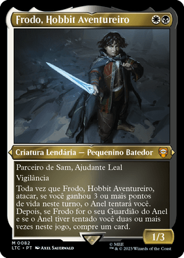 Frodo, Hobbit Aventureiro (Display Commander) / Frodo, Adventurous Hobbit (Display Commander)