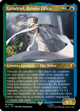 Galadriel, Rainha Élfica (Display Commander) / Galadriel, Elven-Queen (Display Commander)