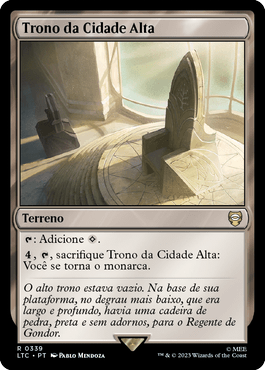 Trono da Cidade Alta / Throne of the High City