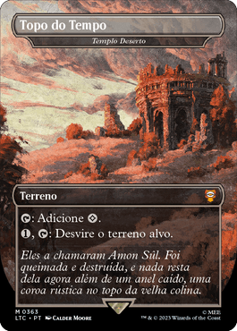 Topo do Tempo // Templo Deserto / Weathertop // Deserted Temple