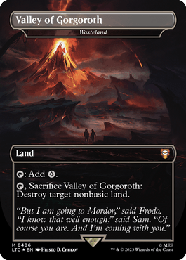 Vale de Gorgoroth // Terras Ermas / Valley of Gorgoroth // Wasteland