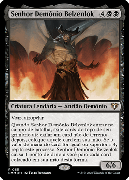 Senhor Demônio Belzenlok / Demonlord Belzenlok
