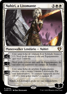 Nahiri, a Litomante / Nahiri, the Lithomancer
