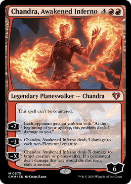 Chandra, Inferno Desperto / Chandra, Awakened Inferno
