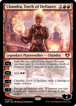 Chandra, Chama da Rebeldia / Chandra, Torch of Defiance