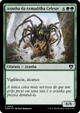 Aranha da Armadilha Celeste / Skysnare Spider