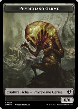 Germe Phyrexiano 0/0 / Phyrexian Germ 0/0