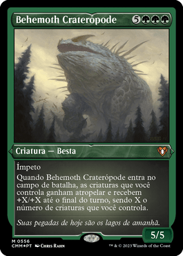 Behemoth Craterópode / Craterhoof Behemoth