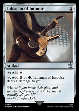 Talismã do Impulso / Talisman of Impulse