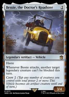 Bessie, the Doctors Roadster
