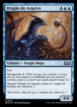 Dragão Azul, Magic