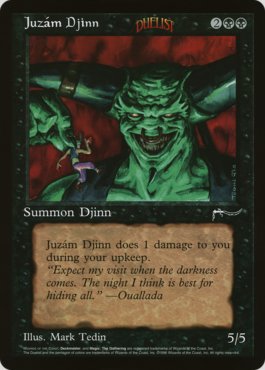 Juzám Djinn (マジック：ザ・ギャザリング) Juzám Djinn (Oversize) | Busca de Cartas | LigaMagic