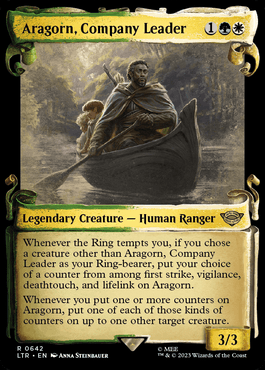 Aragorn, Líder da Sociedade / Aragorn, Company Leader