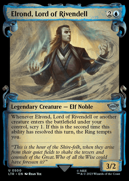 Elrond, Senhor de Valfenda / Elrond, Lord of Rivendell