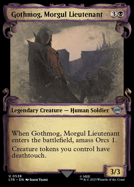 Gothmog, Tenente de Morgul / Gothmog, Morgul Lieutenant