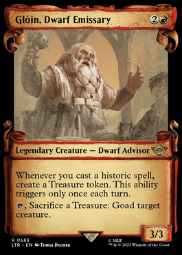 Glóin, Emissário dos Anões / Glóin, Dwarf Emissary