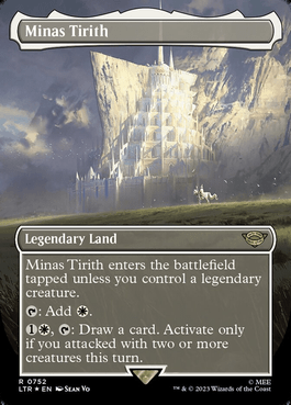 Minas Tirith, Busca de Cards