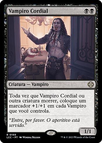 Vampiro Cordial / Cordial Vampire - Magic Domain - Mais de 10 anos de  credibilidade no mercado de Card Games