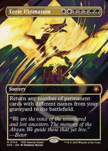 Ultimato Soturno / Eerie Ultimatum