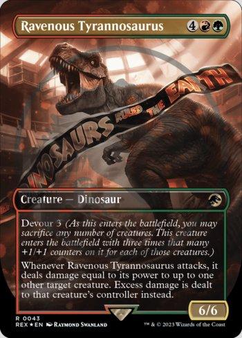 Tiranossauro Voraz / Ravenous Tyrannosaurus