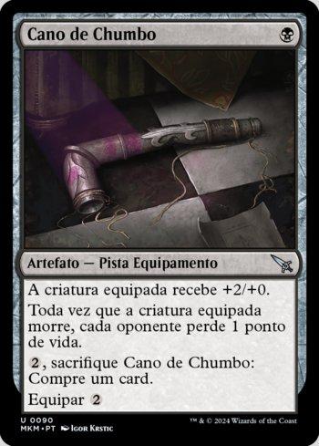 Cano de Chumbo / Lead Pipe