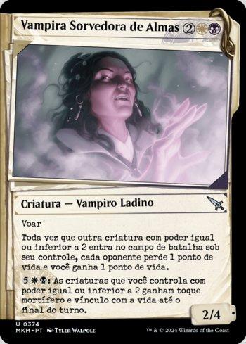 Vampira Sorvedora de Almas / Wispdrinker Vampire