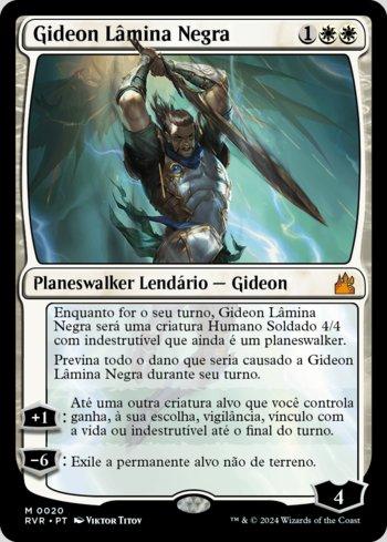 Gideon Lâmina Negra / Gideon Blackblade