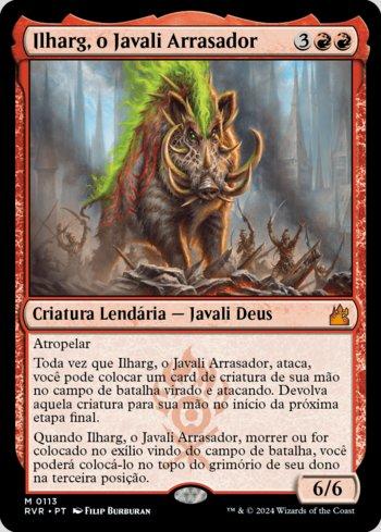 Ilharg, o Javali Arrasador / Ilharg, the Raze-Boar