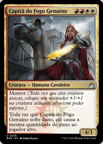 Capitã do Fogo Genuíno / Truefire Captain