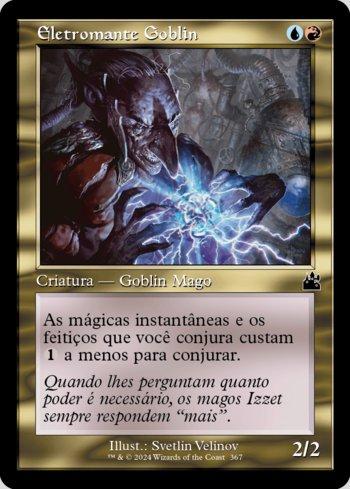 Eletromante Goblin / Goblin Electromancer