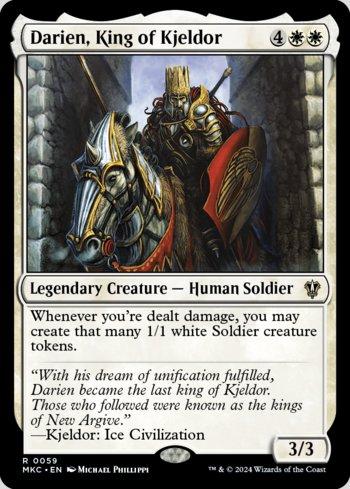 Darien, Rei de Kjeldor / Darien, King of Kjeldor