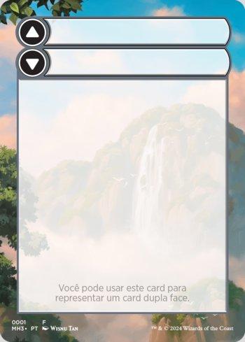 Substituto Cards Dupla Face Modais #1 / Double-Faced Card Placeholder #1