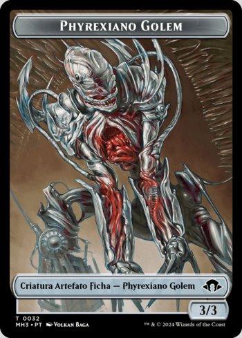 Golem Phyrexiano 3/3 / Phyrexian Golem 3/3