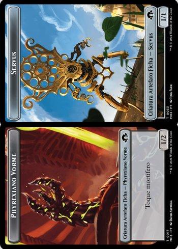 Phyrexiano Vorme 1/2 // Servus 1/1 / Phyrexian Wurm 1/2 // Servo 1/1