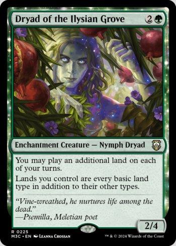 Dríade do Bosque Ilisiano / Dryad of the Ilysian Grove