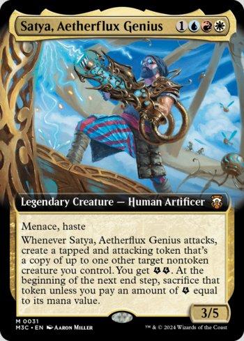 Satya, Gênio do Fluxo de Éter / Satya, Aetherflux Genius