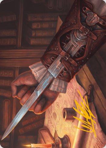 Hidden Blade (Art Card with Signature)