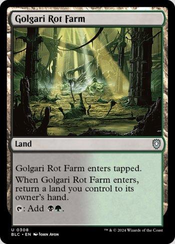 Fazenda de Podridão Golgari / Golgari Rot Farm