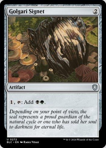 Sinete Golgari / Golgari Signet