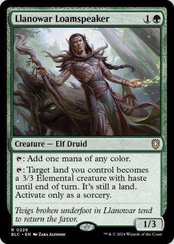 Fitossussurrador de Llanowar / Llanowar Loamspeaker