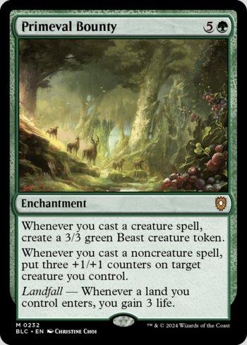 Recompensa Primordial / Primeval Bounty