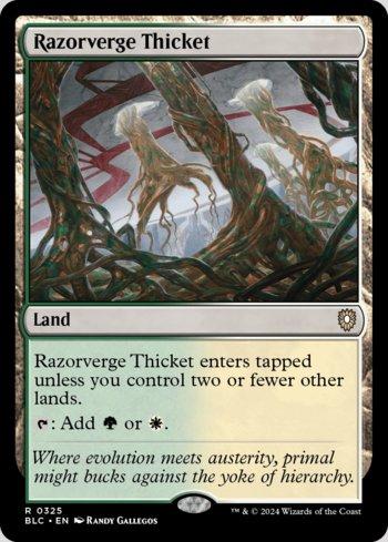 Bosque das Margens Cortantes / Razorverge Thicket