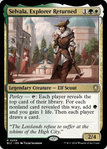 Selvala, Exploradora Regressa / Selvala, Explorer Returned