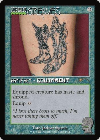 Grevas Faiscantes / Lightning Greaves