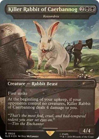 Killer Rabbit of Caerbannog // Kezzerdrix