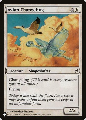 Morfolóide Áleo / Avian Changeling