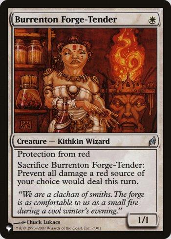 Atendente da Forja de Burrenton / Burrenton Forge-Tender