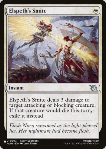 Fulminação de Elspeth / Elspeths Smite