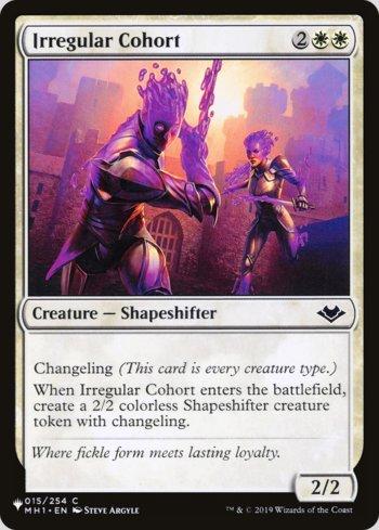 Coorte Irregular / Irregular Cohort